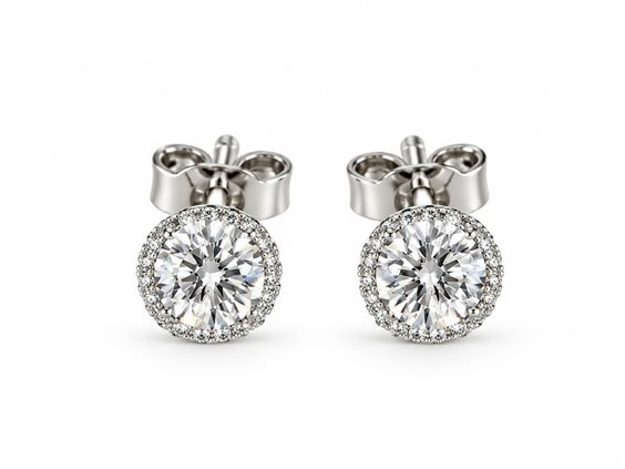 Ohrringe Idee Preziose dal 1987 Dame in Weißgold Zircone IP.OK18B/228 - IP.OK18B/228